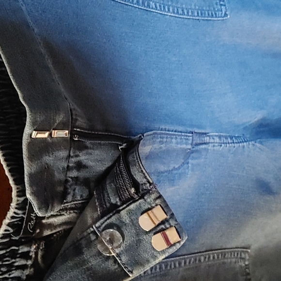 💚Reitmans Denim Slim Jeans Size 16 Petite NWT - Picture 4 of 12